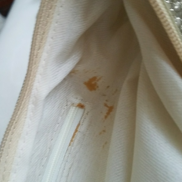 NWT VINTAGE GOLD SHOULDER BAG - Picture 8 of 8